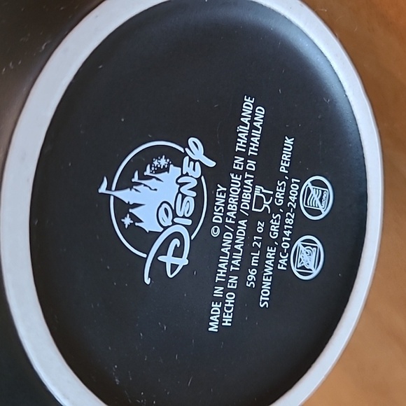 DISNEY Sleeping Beauty Castle Stoneware Mug with Metal Castle Emblem - Picture 9 of 13